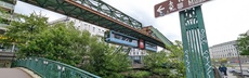 1. kultur an der schwebebahn strecke